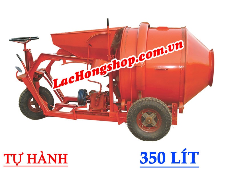 Máy trộn bê tông tự hành 350 lít
