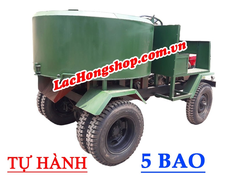 Máy trộn bê tông tự hành 5 bao